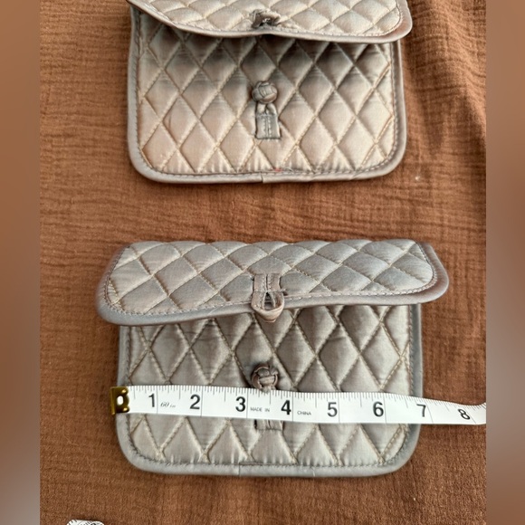 Brighton Quilted Gray Women's Jewelry Travel Bag Set - Picture 4 of 6